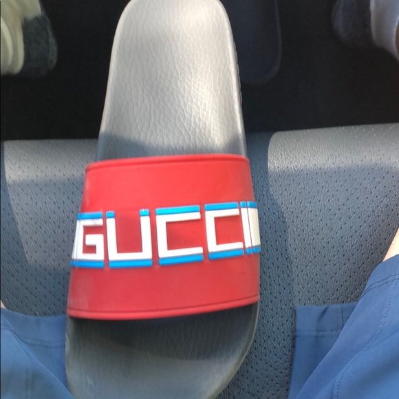Gucci slides, red - Picture 2 of 2
